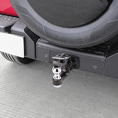 Gancho de perno de 10 toneladas para enganches de remolque, gancho receptor, bola de enganche de 2 pulgadas con kit de montaje, 7000 libras