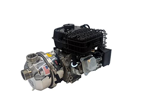 Pacer Bombas IPW2WL E5.5, bomba de transferencia de agua multiusos autocebante con entrada de 1.5 y 2 pulgadas, certificado NSF-ANSI, 180 GPM