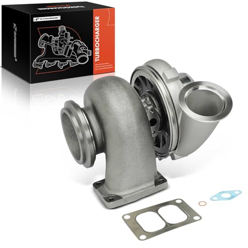 A-Premium TV4502 - Kit completo turbocompresor con junta compatible con camiones internacionales Detroit, modelos diesel serie 60, modelos 1997-2001, sustituye a 23508406