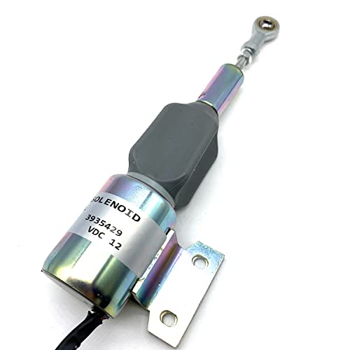3935429 Solenoide de apagado de combustible 3935431 3939702 SA-4755-12 SA-4892-12 Reemplazo para Cummins Engine 6BT 5.9L 12VDC