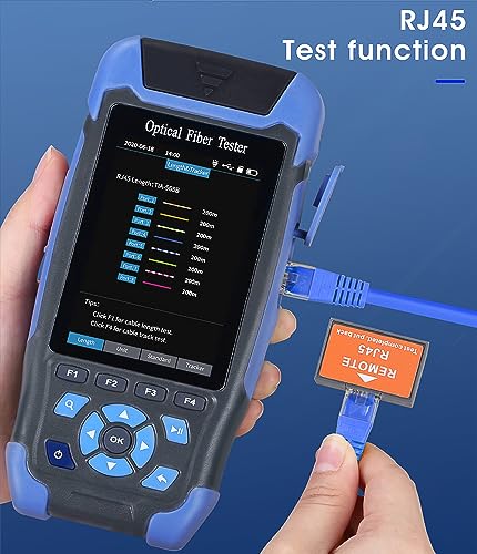 Mini-Pro 1310/1550nm SM OTDR Mult-Función Probador Integrado OPM/OLS / RJ45 Prueba/Prueba VFL Rango 5m-60Km Rango Dinámico 24dB/22dB Conector UPC | YD-3000-UPC