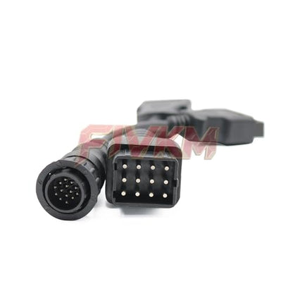 88894000 Fivkm para Vocom II Adaptador de Unidad de Comunicaciones para Camiones, Excavadoras, Autobuses, Herramienta de Diagnóstico de Yates (Herramienta con Software)