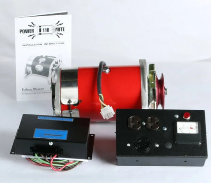 Nuevo Kit generador de PM-220 accionado por correa Fabco Power Mite con caja de control y PMVR-