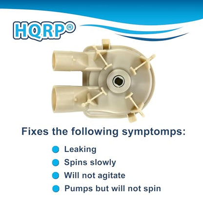 Bomba de drenaje para lavadora compatible con Whirlpool 3363394 3352292 3352293 3352492 3352493 3348014 3348015 3348215 WP3363394 WP336333333 VP PSPSPSPSPSPS11741239 PS342434 AH342434 AP2907492 LP116