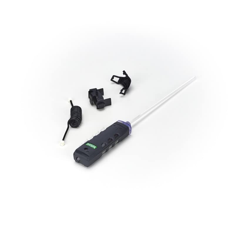 MSA 10152669 ALTAIR Sonda de bomba, gris, línea de aire recta estándar, aprobada y certificada por América del Norte, accesorio para detector de gas a batería, incluye cargador/varita/tapa de calibración/manguera de acoplamiento