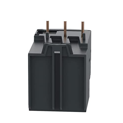 Schneider Electric DPER21 Easy TeSys Relé de sobrecarga térmica con reinicio manual/automático, terminales de abrazadera de tornillo | Se utiliza con aire acondicionado, bomba de calor, HVAC,