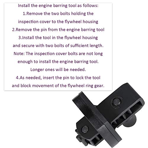 E-cowlboy - Herramienta de bloqueo de motor para Detroit Diesel DD13, DD15, DD16 alternativa a W470589046300 o J-46392