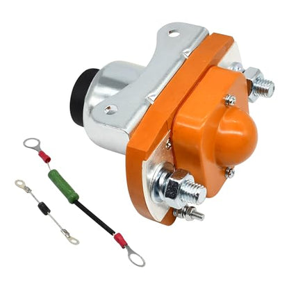 MZJ-400A Solenoide de contactor universal compatible con carrito de golf resistente 48V 400A Solenoide para carrito de golf