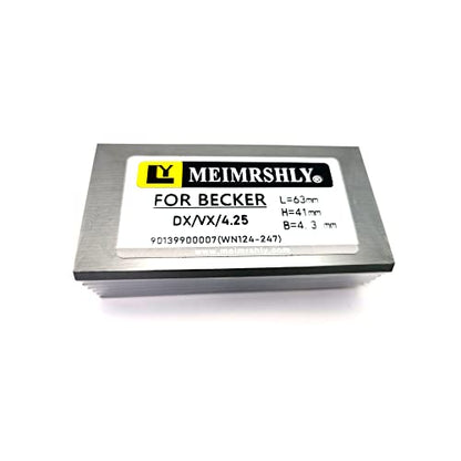 Paleta de carbono de 63-1.614-0.169 in 90139900007 WN124-247 para bomba Becker DX4.25 X4.25 VX4.25