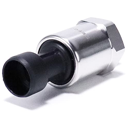 LEFOO Transductor de presión de combustible T2000 0-200SI Sensor de remitente Transmisor de presión de aceite de acero inoxidable 316 Transductor de presión de rosca NPT de 1/8 "para aceite