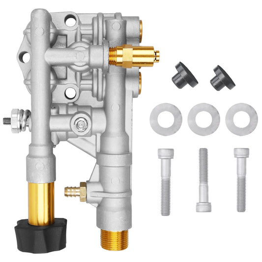 7108366 Kit de reemplazo de colector de bomba de lavado a presión para 510020 y 520006 bombas de lavado a presión de leva axial