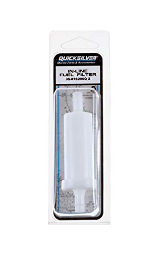 Quicksilver 816296Q2 - Filtro de combustible para motor marino con púas para líneas de combustible de 8 mm (5/16")