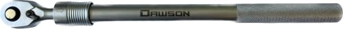 Dawson Trinquete extensible de 3/4 pulgadas con 72 dientes, reversible y liberación rápida