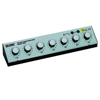 AEMC BR07 Caja de resistencia Decenio, 1 a 11.11111 Megaohm Rango de resistencia, 1% Precisión