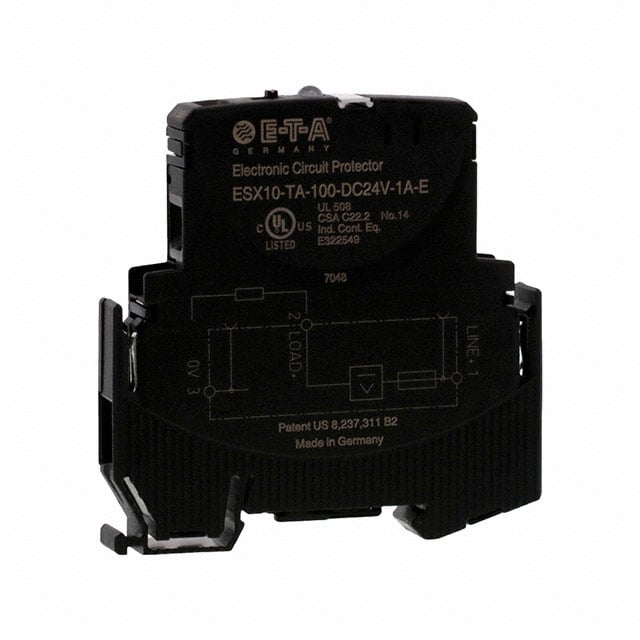 Weidmüller 7940100338 ESX10-T Riel DIN Térmico 1A