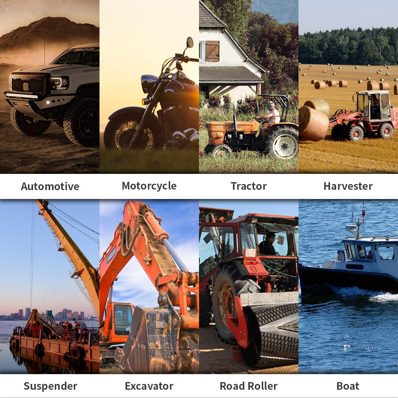 UTOOL - Pistola de engrase, 8000 PSI, kit de pistola de engrasar de alta resistencia con capacidad de 14 onzas, manguera flexible de resina de 18 pulgadas, 2 acopladores básicos, 2 tubos rígidos de