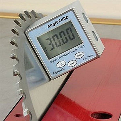 Medidor de ángulos digital portátil iGaging con base magnética - 35-222-6
