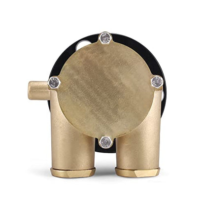 Bomba de agua montada en cigüeñal 857451 856513 841640 F6B-9 para Volvo Penta OMC V8 Johnson 10-24930-01 10248051 102494601 Marine Sherwood P105 50 410-1201 Indmar 685001 10-24232-1 3860703