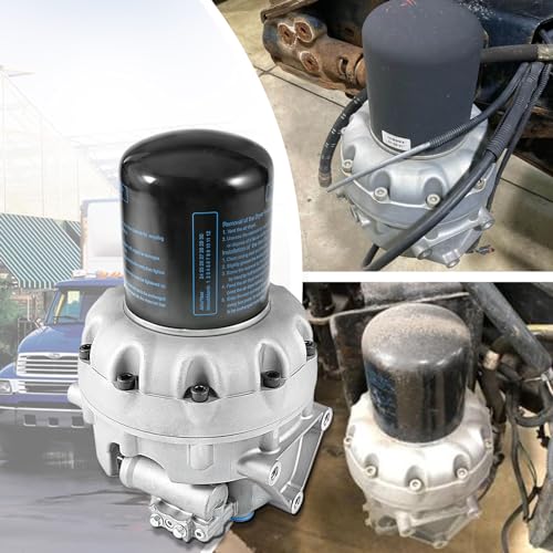 ZIQUN 4324711010 - Sistema de secador de aire 1200 Plus compatible con WABCO 4324710010 TR4324711010 4324701009