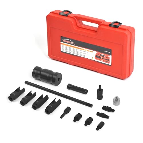 Extractor de inyector diesel y adaptador de carril común Kit de eliminación de martillo deslizante