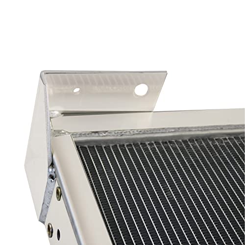 Radiador de tractor para John Deere AT146006 410D 410B 410C 415 510B C 515 610 510D, radiador de aluminio de 4 filas