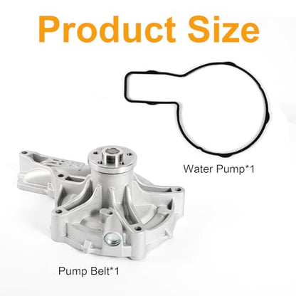 Bomba de agua apta para Volvo VN VNL VHD D9 D11 D13 D16 B9L FH ENG VE16 FH ENG VE13 y MACK MP8 Engine TKB 70.030 Reemplazar 85124623 85109694 20538845 9777777705