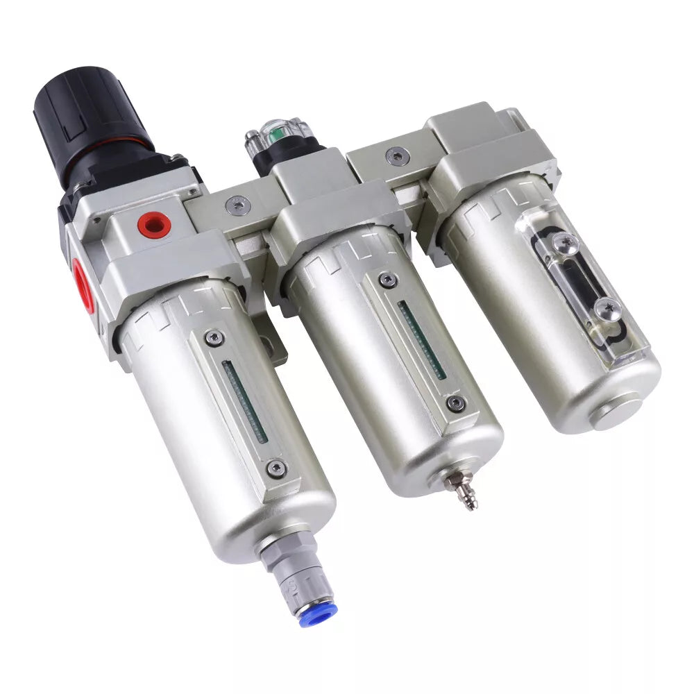 Kit de secado de aire con filtro coalescente y regulador de aire desecante NPT de 3/4 de pulgada