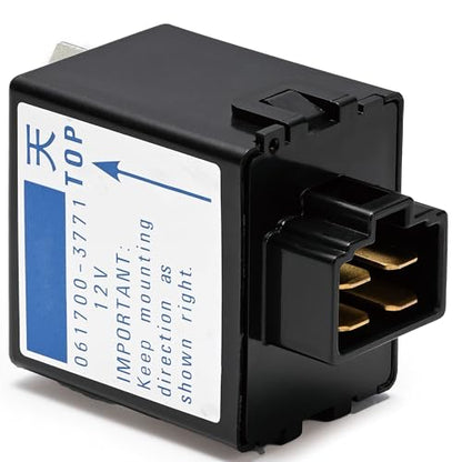 Relé de tiempo de arranque de 12 V 061700-3770, 061700-3771, 061700-3760, T0070-31410, pieza de camión de relé compatible con solenoide de parada Kubota B BX F FZ GF L M Series