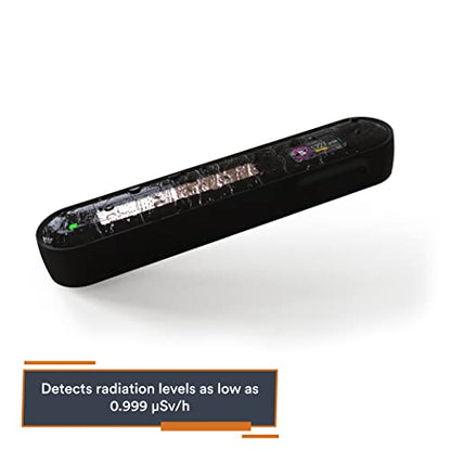MIRA Safety - Dosímetro portátil Geiger-2 actualizado | Detector de radiación nuclear digital, compacto, profesional, contador Geiger-Counter | Detección de dosímetro personal Probador de rayos X beta