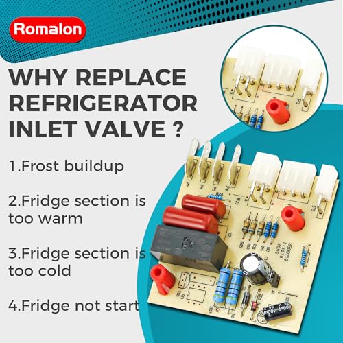 Romalon Fit - Placa de control de descongelación adaptable W10366605 - Pieza de repuesto para referenciador Whirl-pool sustituye a 2213456 2213457 2213475 W10135899