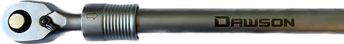 Dawson Trinquete extensible de 3/4 pulgadas con 72 dientes, reversible y liberación rápida