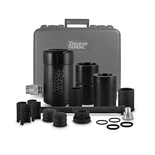 Tiger Tool Kit de arranque de pasador y buje para semirremolques comerciales, kit de arranque resistente para uso con camiones y equipos de transporte de clase 6 a 8, 15000