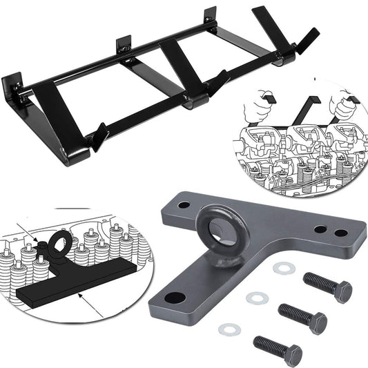 J-35641-A Herramienta de soporte de elevación de culata y J-35996-A de brazo basculante para Detroit Diesel 60 Series