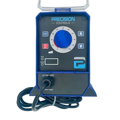 Precision Controls - Bomba de agua química de cloro con medición de diafragma -31.6 GPD, 150 PSI - 115 voltios PF30-P1-000