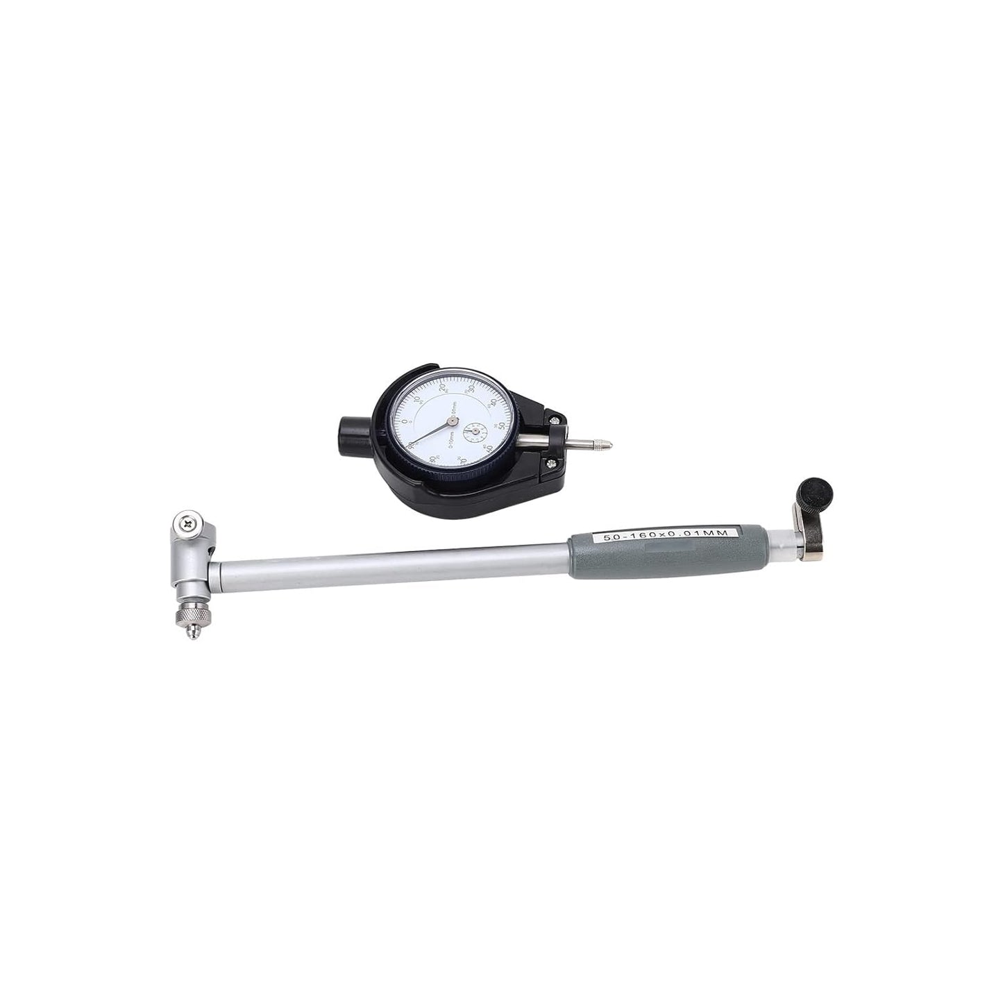 Indicador de Calibre de Diámetro Interior, Alexómetro de Cilindro, Calibre de Calibre Kit de Calibre de Calibre de Calibre Protección de Puente Indicador de Diámetro Interno (Medidor de diámetro interior 50-160)
