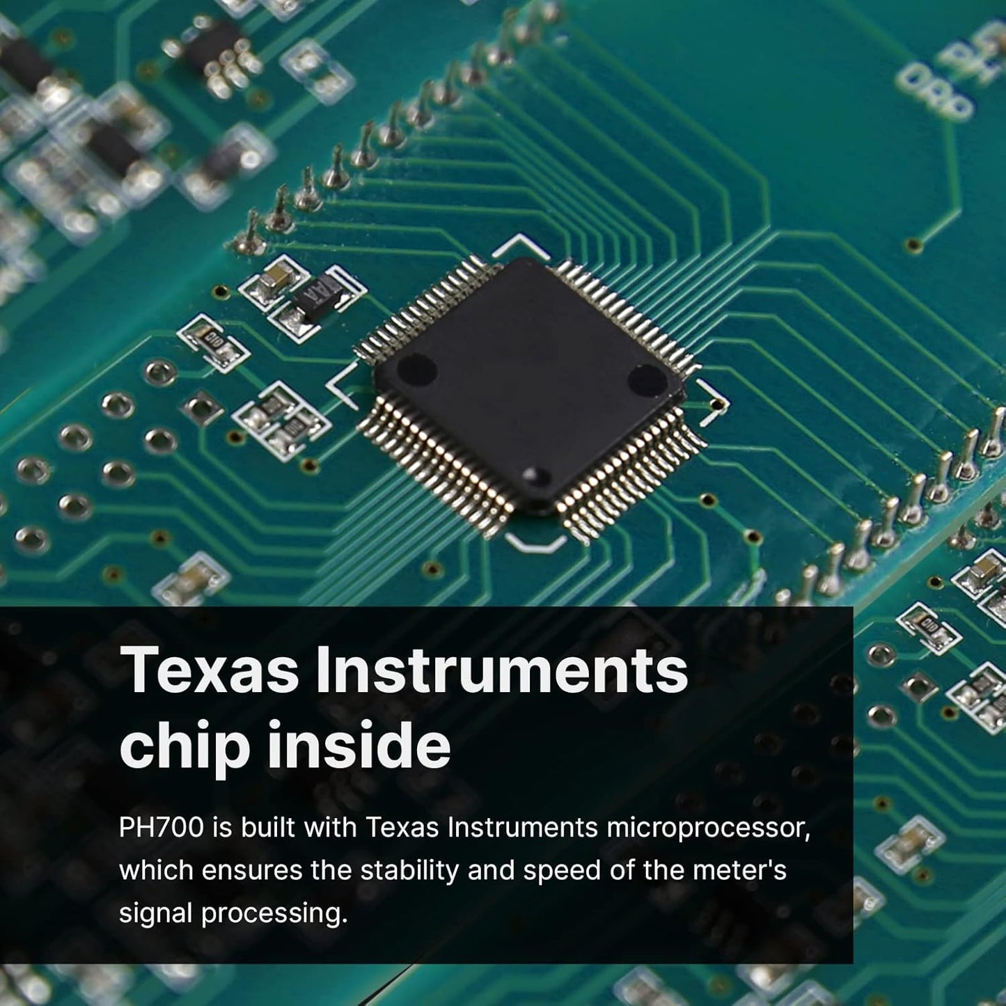 Apera Instruments PH700 – Medidor de PH, de mesa, precisión de 0.01 pH, calibración automática de 1-3 puntos, 3 en 1 PH/Temp. Electrodo.