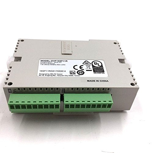Delta Controlador programable DVP14SS211R (unidad de CPU, 24VDC, 8 entradas, 6 salidas de relé)