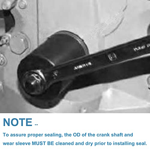 Instalador de engranajes de cigüeñal y sello de cigüeñal delantero para motores John Deere 1039, 4045, 6059 y 6068, alternativa JDG954B