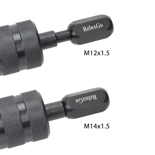 Herramienta extractor de inyector diesel con martillo deslizante, removedor de inyector de carril común con adaptador de rosca M8, M12, M14