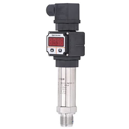 Sensor de presión digital, transmisor de presión, transductor de pantalla digital 0-1.6Mpa 0.5% FS, 4‑20mA, presión y vacío