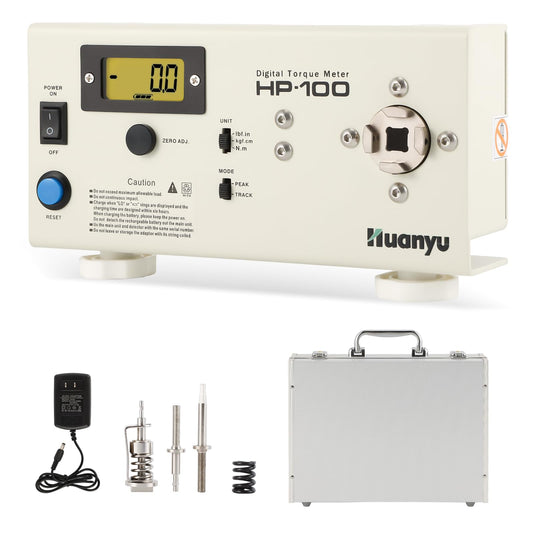 Huanyu HP-100 Digital Torquing Meter Torsion Meter Screw Driver Wrench Measure Tester With Calibration Certificate
