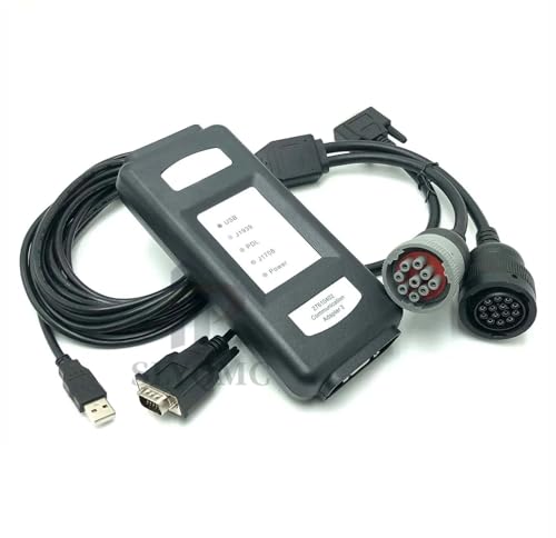 for Perkins Excavator Truck Boat EST Diagnostic Tester 27610402 27610401 Communication Adapter 3EST Diagnostic Tool Scanner with Software 2021B (Standard Edition)