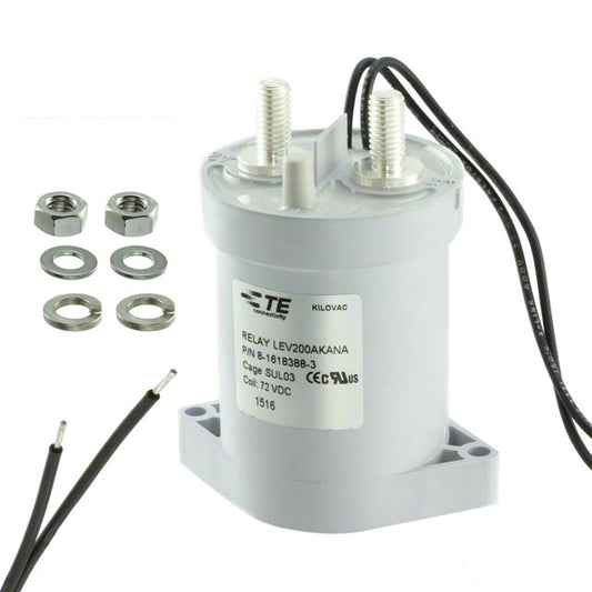 TE Connectivity Aerospace, Defense and Marine LEV200AKANA LEV200, KILOVAC Montaje de chasis 72VCC