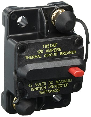Bussmann BP/CB185-120 - Disyuntor de montaje empotrado tipo III (3) impermeables (120 amperios), 1 paquete