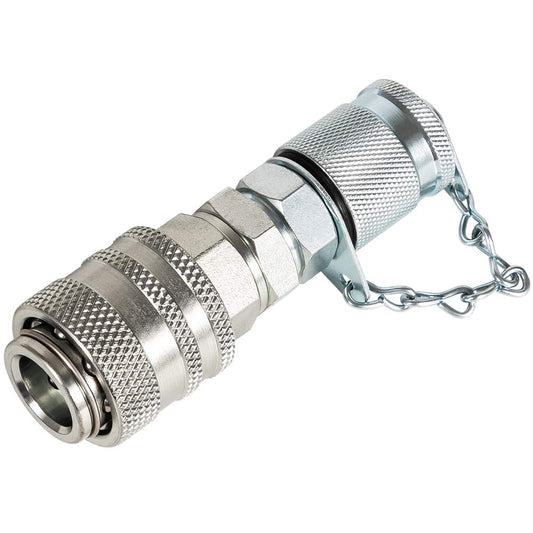 Kit de acoplamiento de prueba de presión hidráulica para acoplador Parker serie PD, caja de Caterpillar John Deere maquinaria de construcción