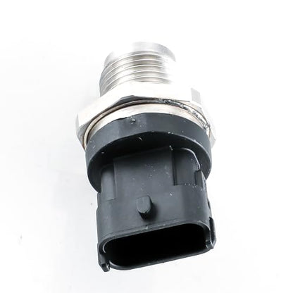 0281006327 Sensor de presión de riel de combustible de inyección de combustible 0281002850 5261237 compatible con Cummins Cargo ISB 4.5 ISB 6.7 motor diesel de repuesto para Dodge Ram 2500 3500 6.7L