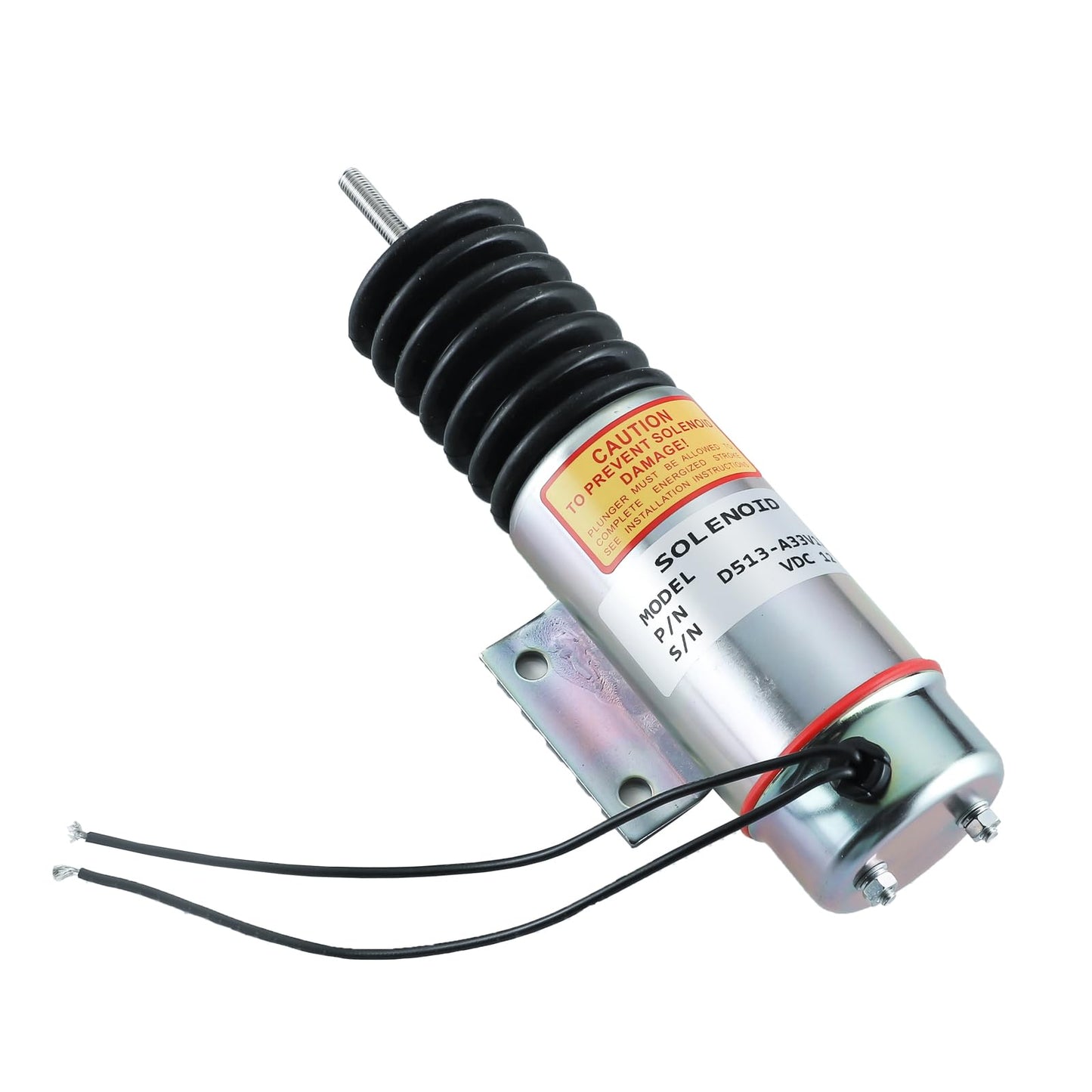 D513-A32V12 - Solenoide de apagado de combustible 2001-12E2U1 D513A32V12 de repuesto para Trombetta Genie JLG Stop solenoide 12VDC