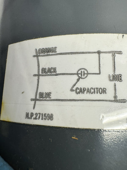 Motor GE Motors Carrier para ventiladores de condensador 5KCP39MF 460V HC39GE466A