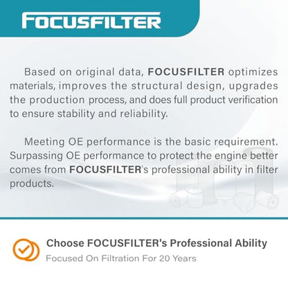 FD4626 Filtro de combustible diesel reemplazar 2017-2024 F650 F750 6.7L HC4Z-9N184-B