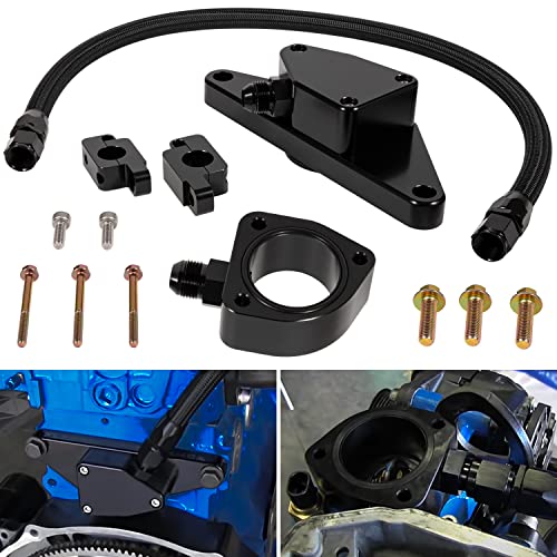 Kit de derivación de refrigerante Cummins compatible con transmisión diésel de 2007.5-2018 Dodge Ram 6.7L Cummins